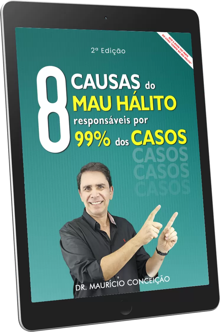 E-book Halitus — 8 Causas do Mau Hálito