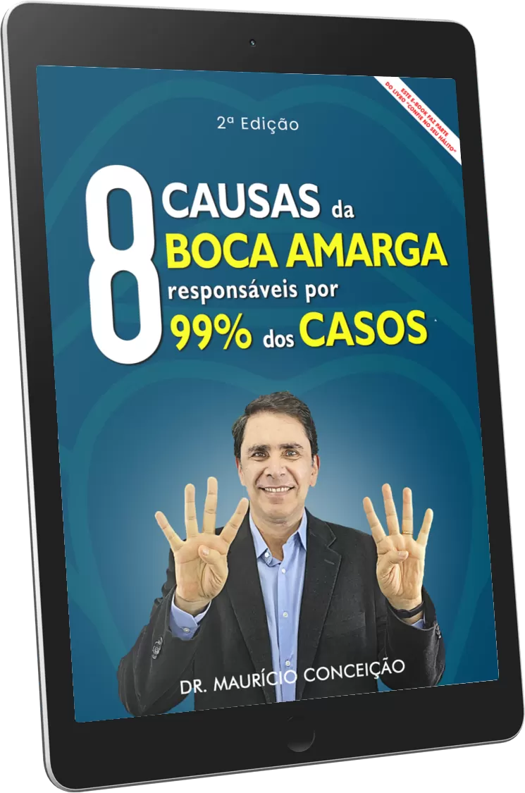E-book Halitus — 8 Causas da Boca Amarga